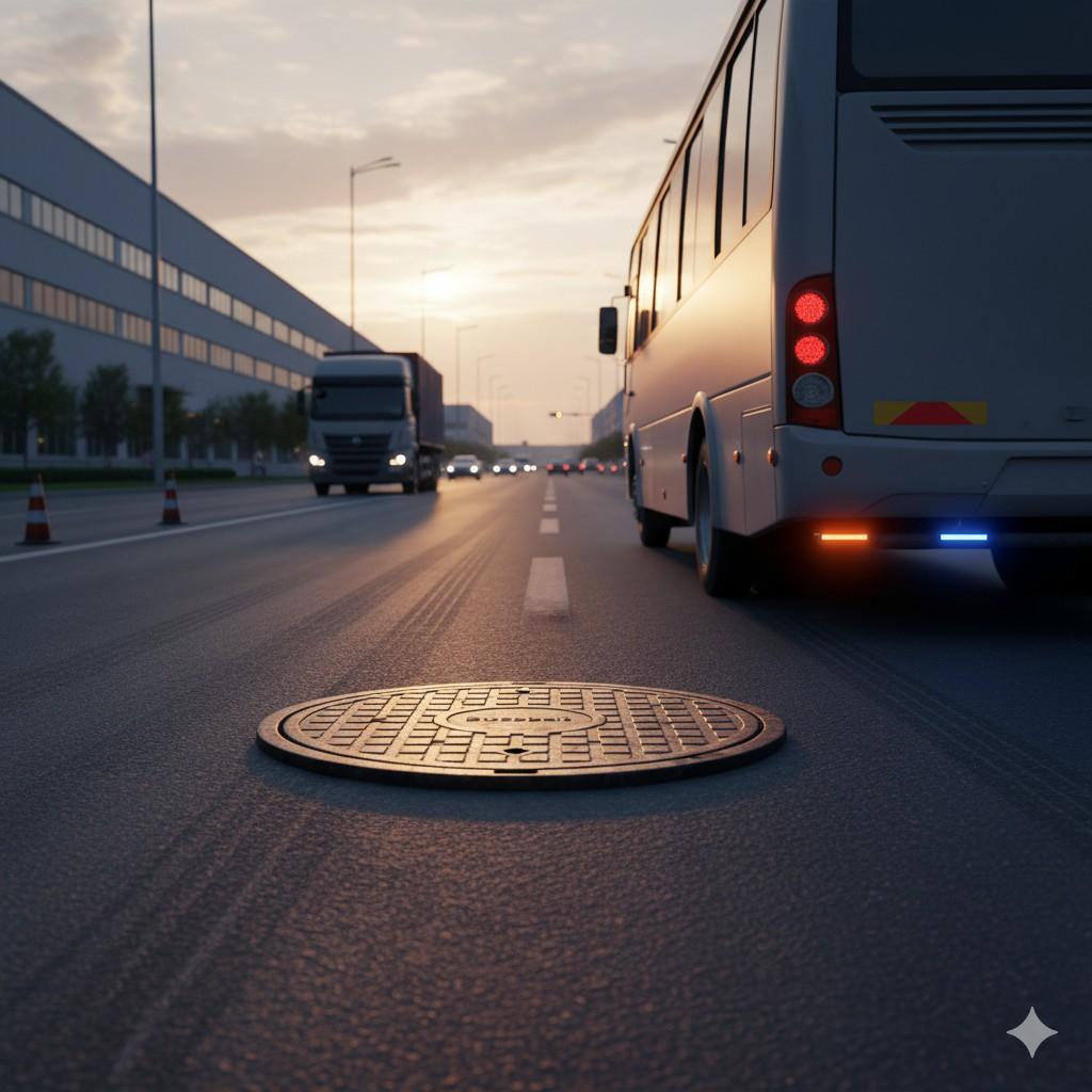 Roadways and High-Traffic Areas​ - Manhole covers