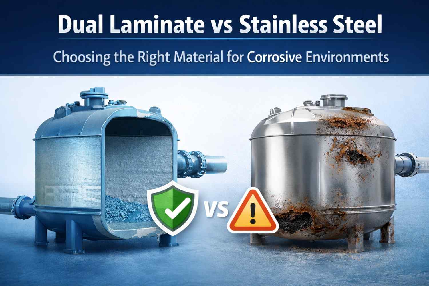 Dual Laminate vs Stainless Steels