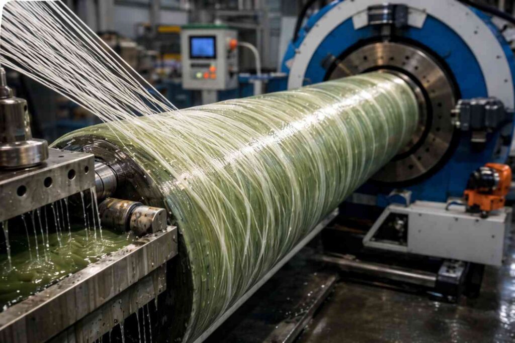 Fiber reinforced pipe