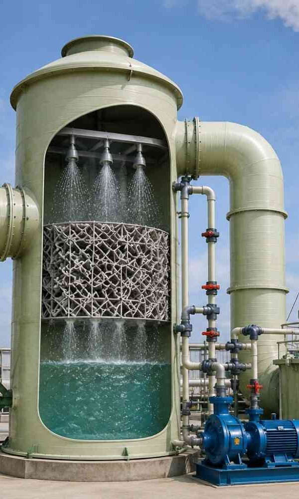 FRP-scrubber