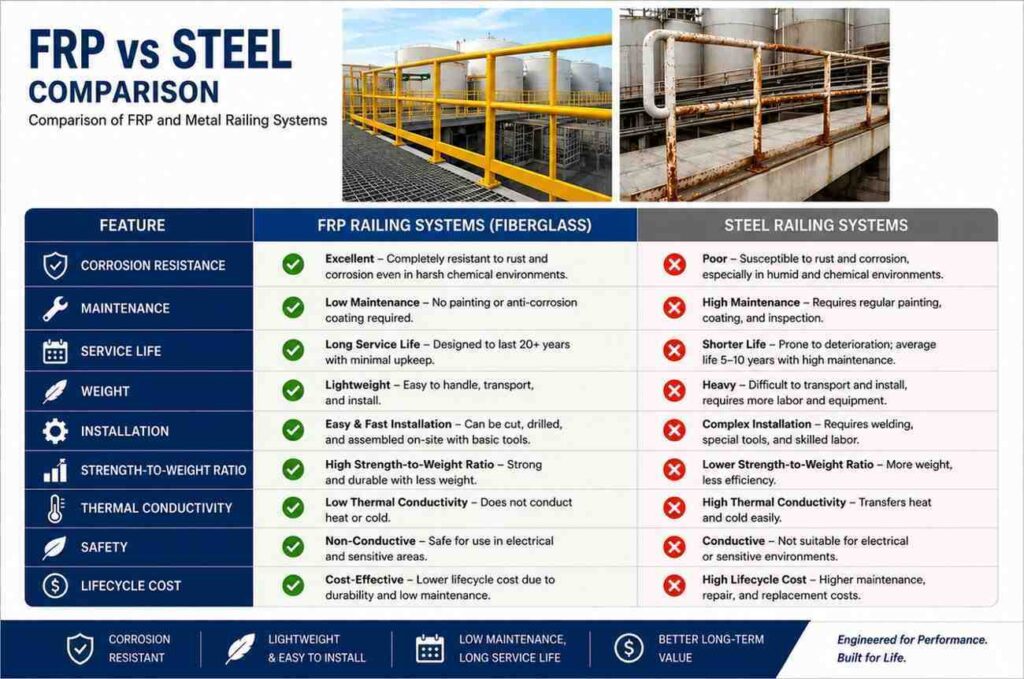 FRP-vs-Steel-comparison