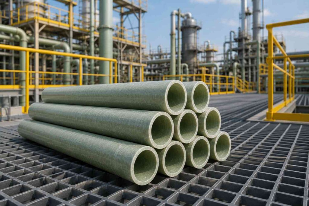 Fiberglass-Round-Tubes